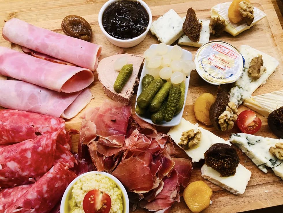 Cold Cut & Cheese Platter